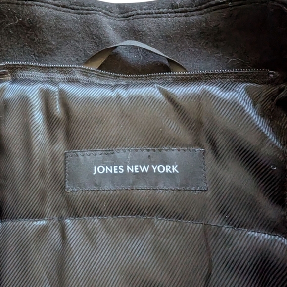 Jones New York Crosby Coat Cashmere Wool Blend Button Closure Men's size 40R - Picture 13 of 16